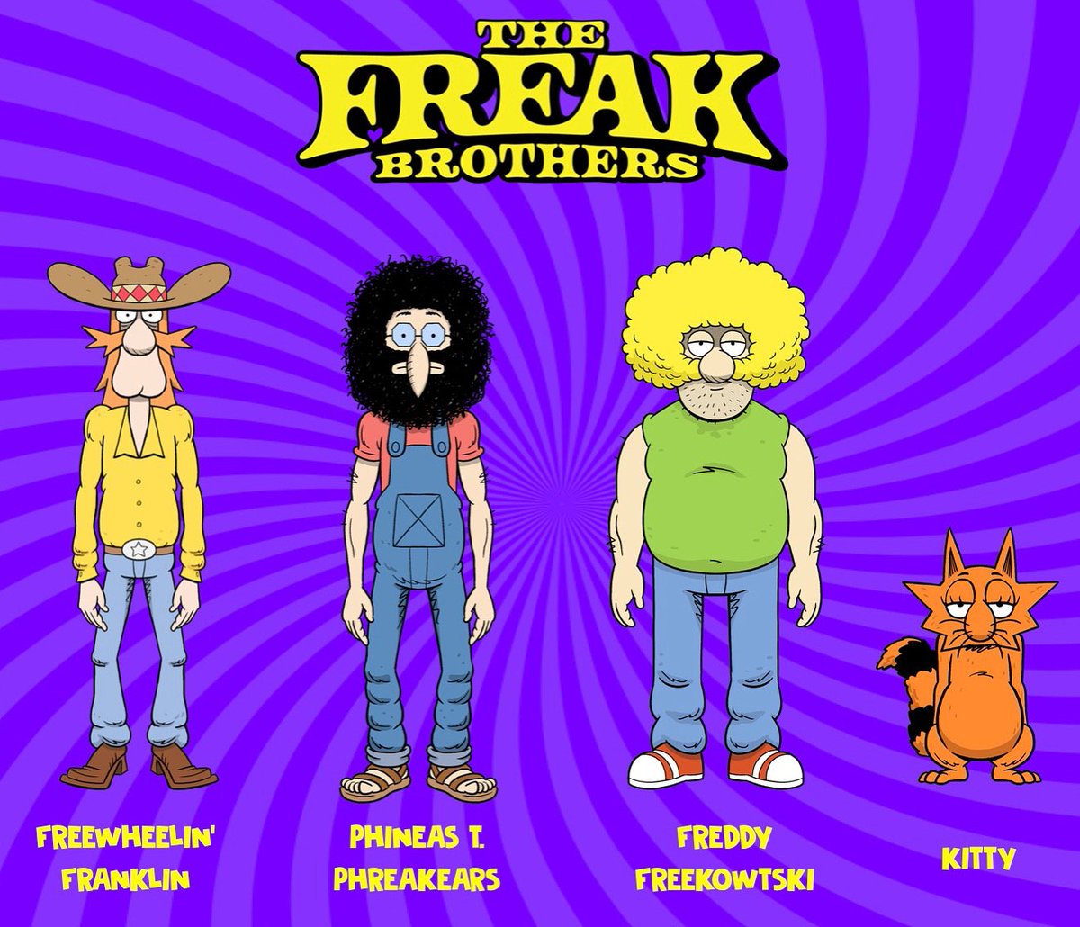 The Freak Brothers Saison 1 en streaming